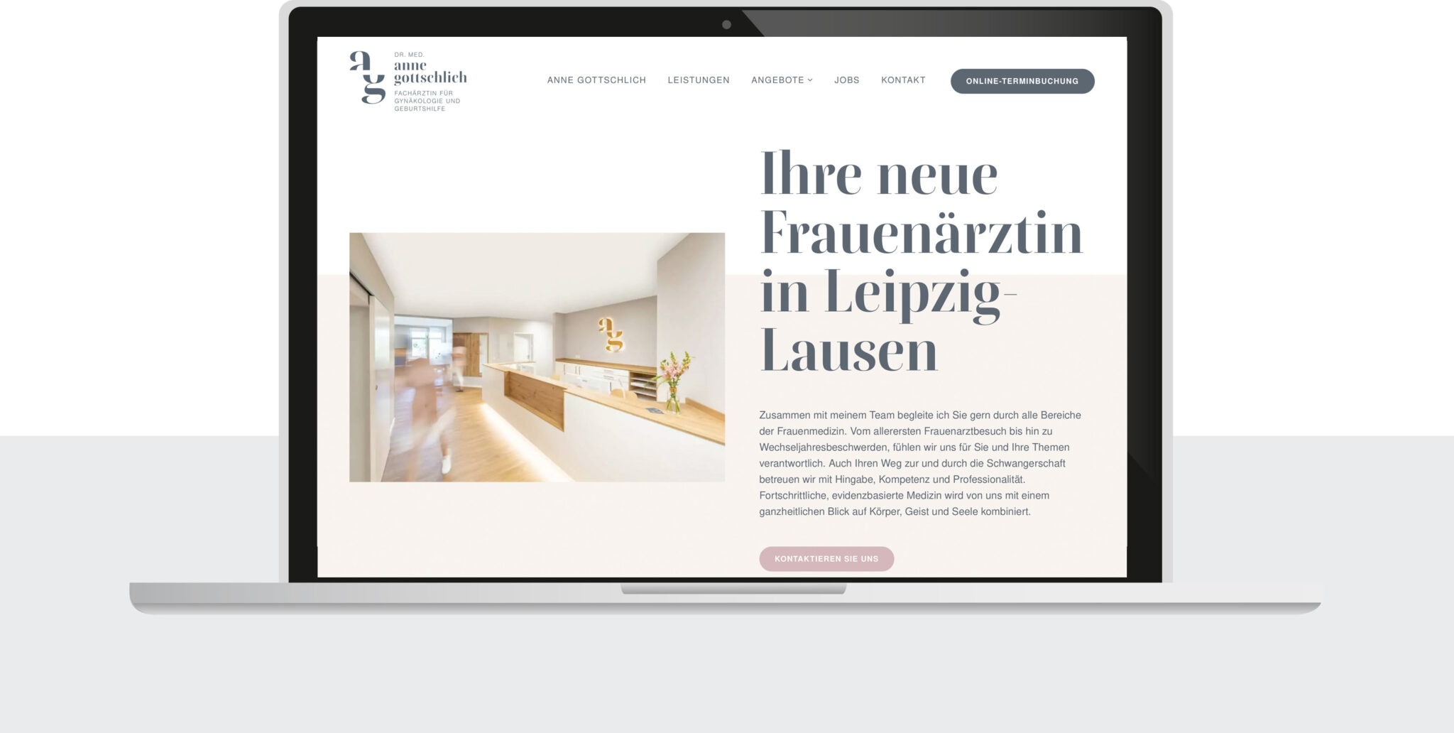 Web Design Frauenarztpraxis Gottschlich